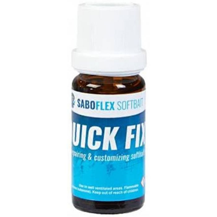 Saboflex Quick Fix Softbait Glue.