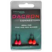Drennan Dacron Connectors Pink