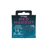 Drennan Red Maggot - nylon onderlijn 35cm.